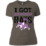 T-Shirts Warm Grey / X-Small Rats on rats on rats Women's Premium T-Shirt