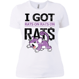 T-Shirts White / X-Small Rats on rats on rats Women's Premium T-Shirt