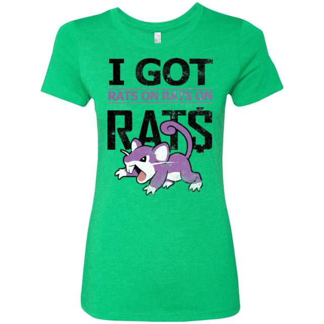 T-Shirts Envy / Small Rats on rats on rats Women's Triblend T-Shirt