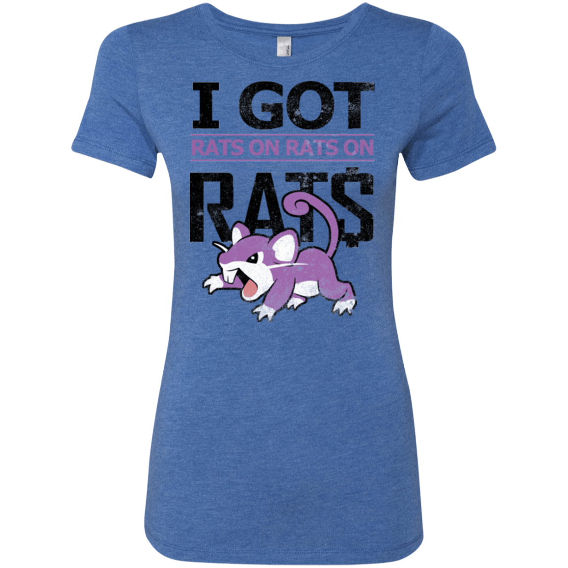 T-Shirts Vintage Royal / Small Rats on rats on rats Women's Triblend T-Shirt