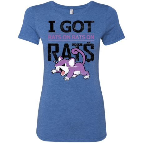 T-Shirts Vintage Royal / Small Rats on rats on rats Women's Triblend T-Shirt