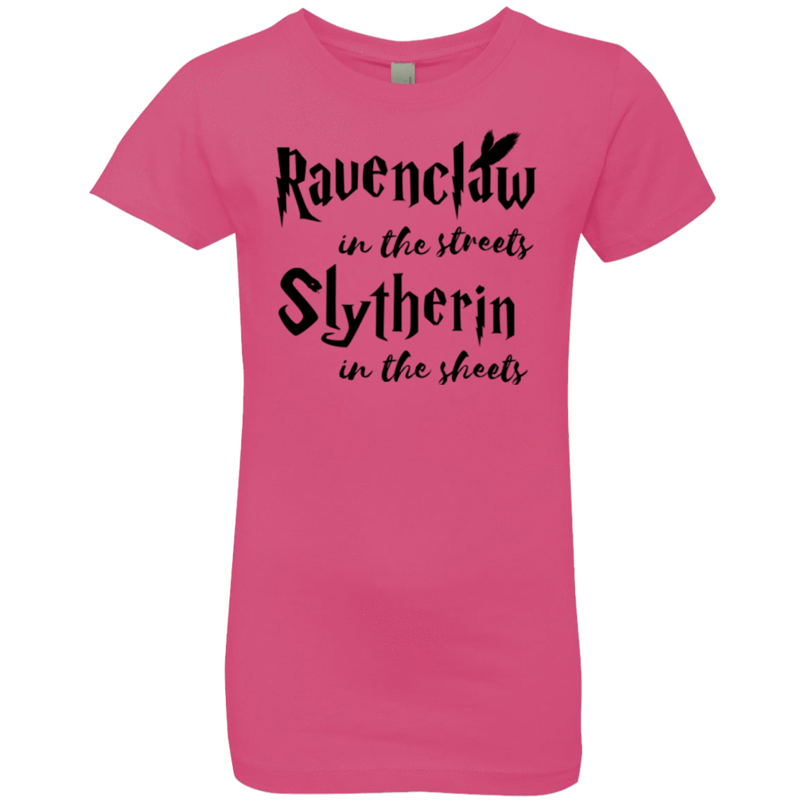 T-Shirts Hot Pink / YXS Ravenclaw Streets Girls Premium T-Shirt