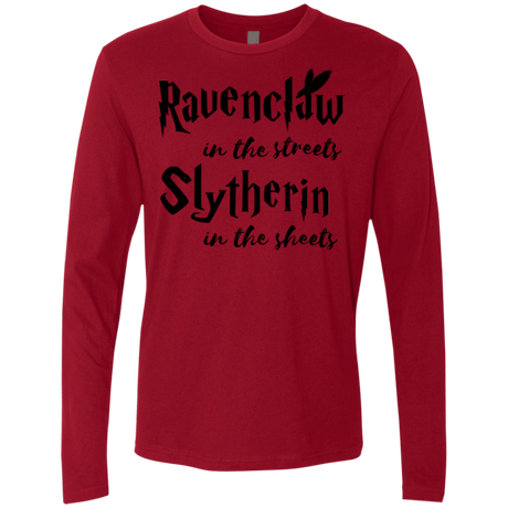 T-Shirts Cardinal / Small Ravenclaw Streets Men's Premium Long Sleeve
