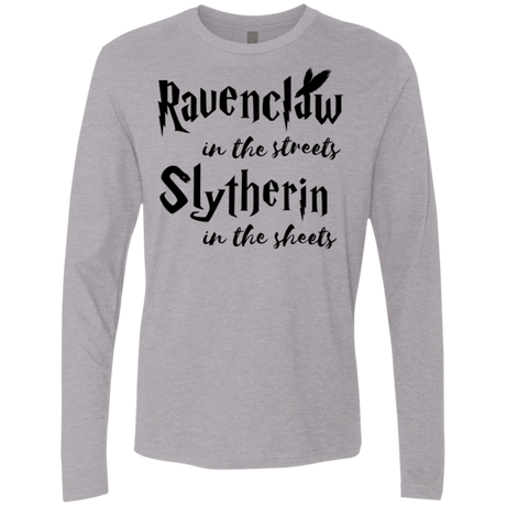 T-Shirts Heather Grey / Small Ravenclaw Streets Men's Premium Long Sleeve