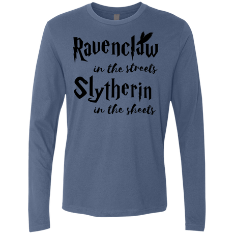 T-Shirts Indigo / Small Ravenclaw Streets Men's Premium Long Sleeve
