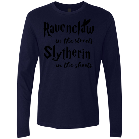 T-Shirts Midnight Navy / Small Ravenclaw Streets Men's Premium Long Sleeve