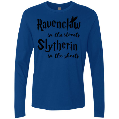 T-Shirts Royal / Small Ravenclaw Streets Men's Premium Long Sleeve