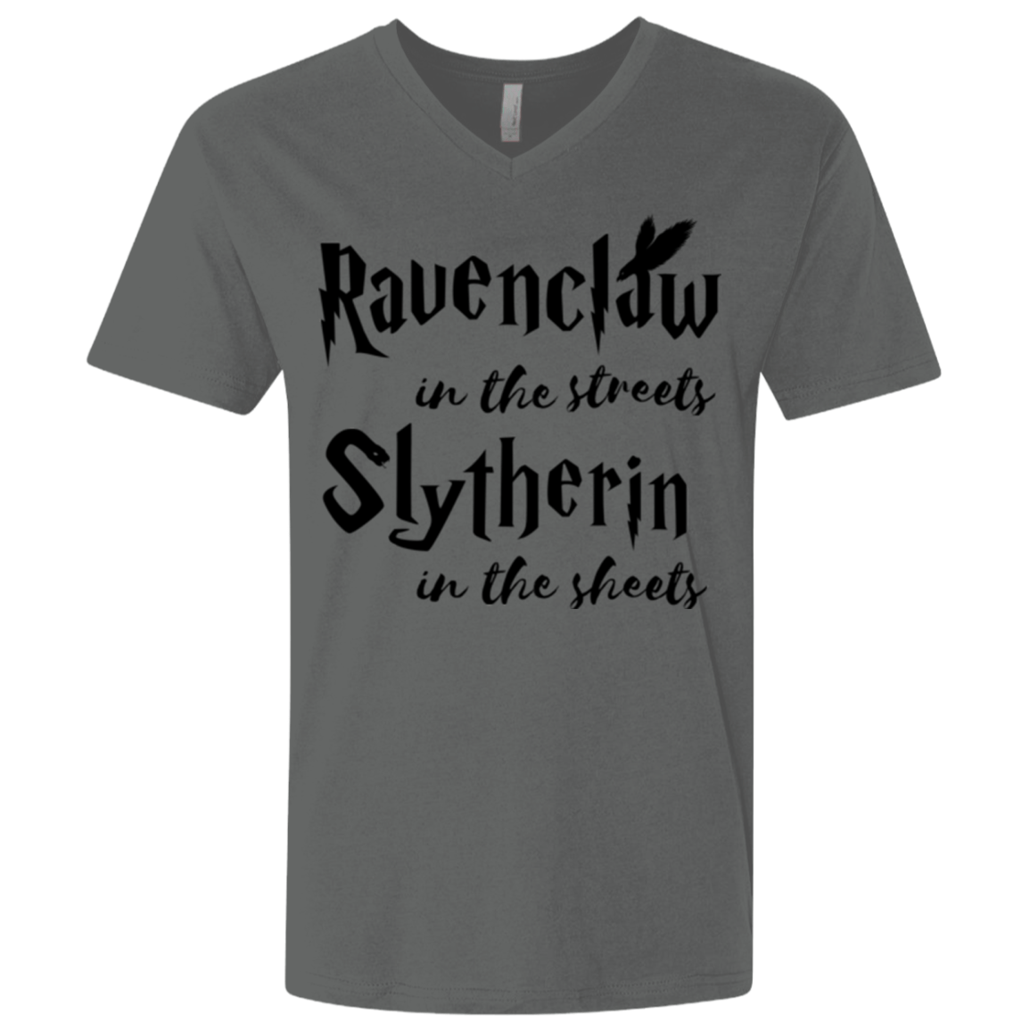 T-Shirts Heavy Metal / X-Small Ravenclaw Streets Men's Premium V-Neck