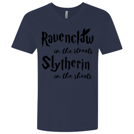 T-Shirts Midnight Navy / X-Small Ravenclaw Streets Men's Premium V-Neck