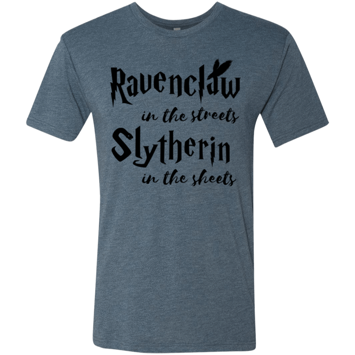 T-Shirts Indigo / Small Ravenclaw Streets Men's Triblend T-Shirt