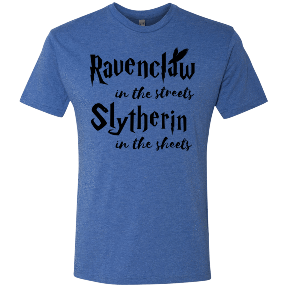T-Shirts Vintage Royal / Small Ravenclaw Streets Men's Triblend T-Shirt
