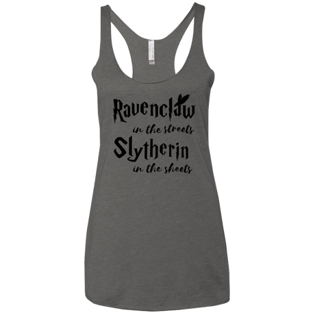 T-Shirts Premium Heather / X-Small Ravenclaw Streets Women's Triblend Racerback Tank