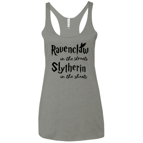 T-Shirts Venetian Grey / X-Small Ravenclaw Streets Women's Triblend Racerback Tank