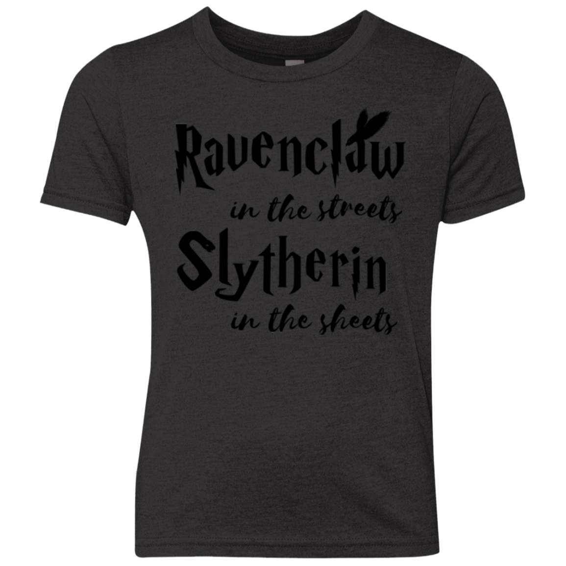 T-Shirts Vintage Black / YXS Ravenclaw Streets Youth Triblend T-Shirt