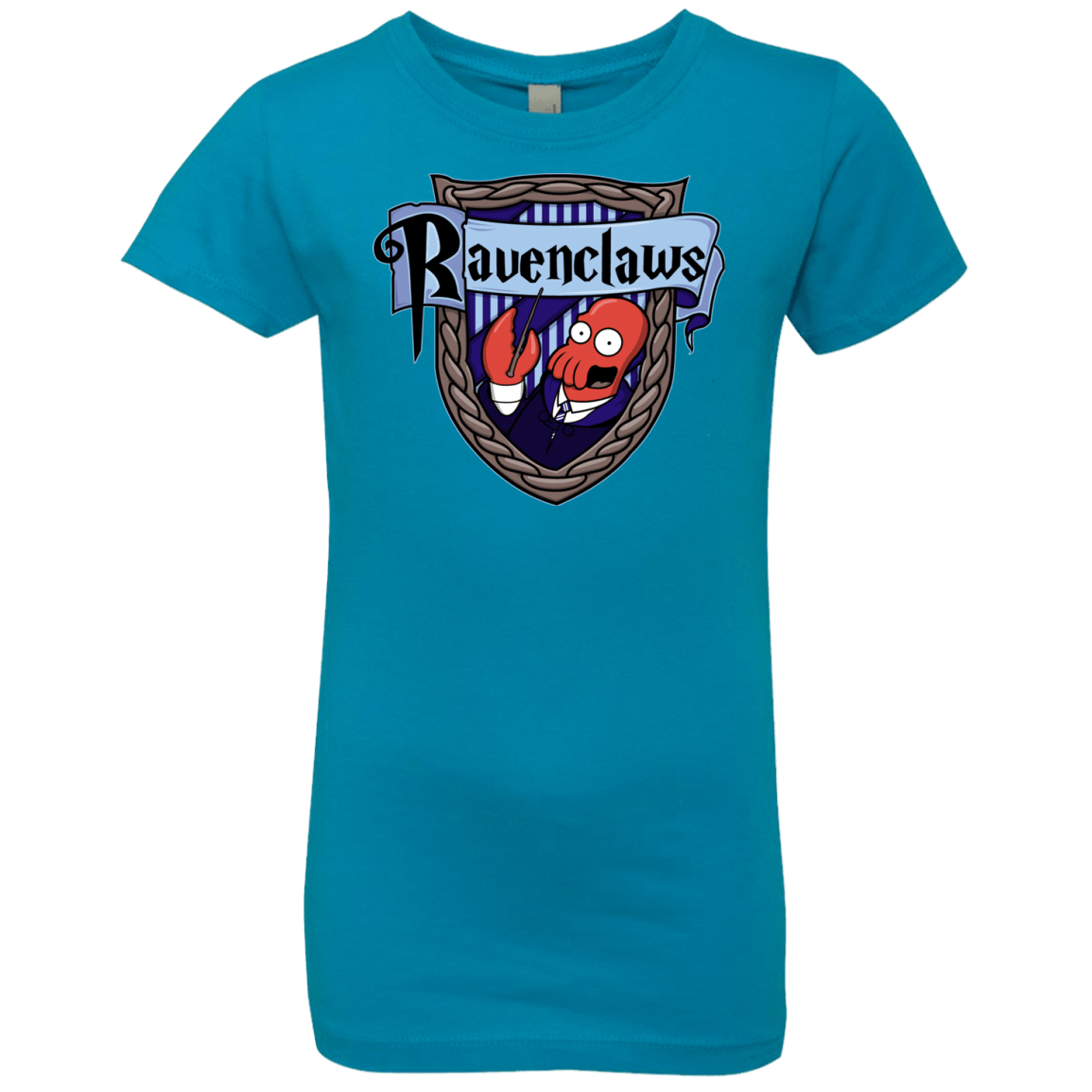 T-Shirts Turquoise / YXS Ravenclaws Girls Premium T-Shirt