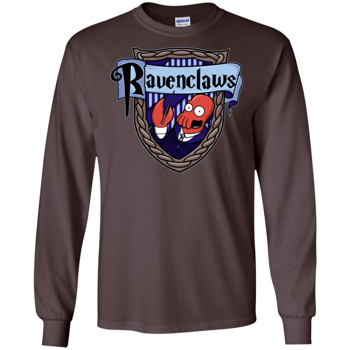 T-Shirts Dark Chocolate / S Ravenclaws Men's Long Sleeve T-Shirt