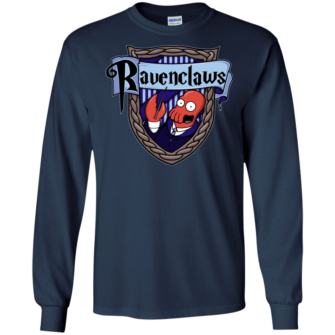 T-Shirts Navy / S Ravenclaws Men's Long Sleeve T-Shirt