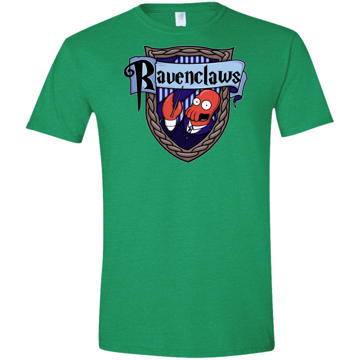 T-Shirts Heather Irish Green / S Ravenclaws Men's Semi-Fitted Softstyle