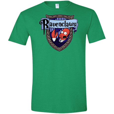 T-Shirts Heather Irish Green / S Ravenclaws Men's Semi-Fitted Softstyle