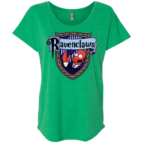 T-Shirts Envy / X-Small Ravenclaws Triblend Dolman Sleeve