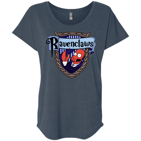 T-Shirts Indigo / X-Small Ravenclaws Triblend Dolman Sleeve