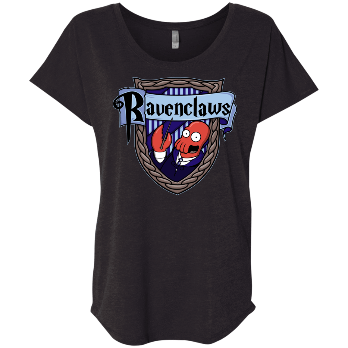 T-Shirts Vintage Black / X-Small Ravenclaws Triblend Dolman Sleeve