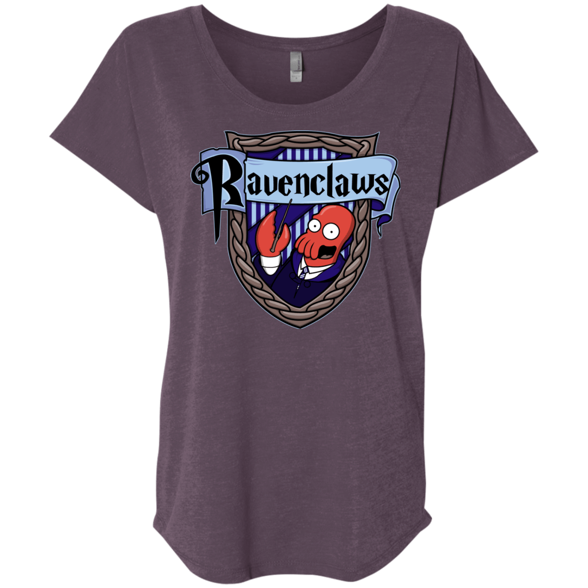T-Shirts Vintage Purple / X-Small Ravenclaws Triblend Dolman Sleeve