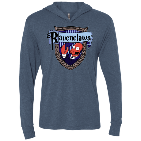 T-Shirts Indigo / X-Small Ravenclaws Triblend Long Sleeve Hoodie Tee