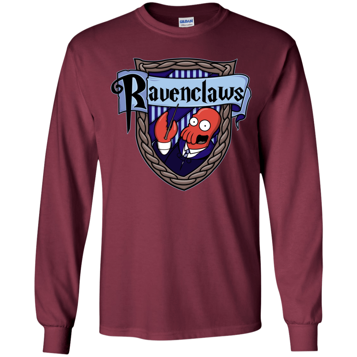 T-Shirts Maroon / YS Ravenclaws Youth Long Sleeve T-Shirt