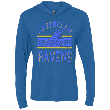 T-Shirts Vintage Royal / X-Small Ravens Triblend Long Sleeve Hoodie Tee