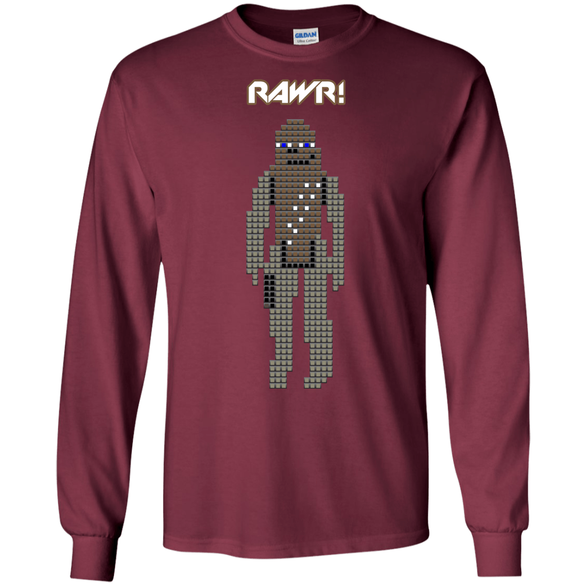 Rawr Men's Long Sleeve T-Shirt