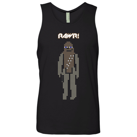 T-Shirts Black / S Rawr Men's Premium Tank Top