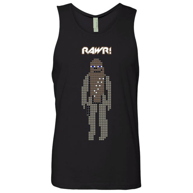 T-Shirts Black / S Rawr Men's Premium Tank Top