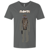 T-Shirts Heavy Metal / X-Small Rawr Men's Premium V-Neck