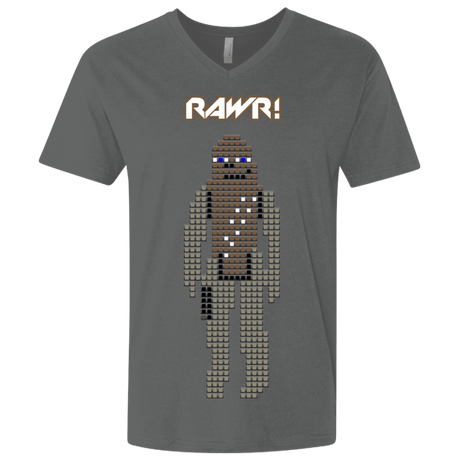 T-Shirts Heavy Metal / X-Small Rawr Men's Premium V-Neck
