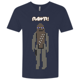 T-Shirts Midnight Navy / X-Small Rawr Men's Premium V-Neck