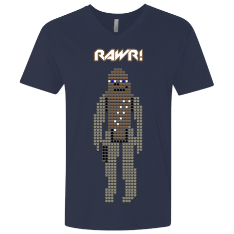 T-Shirts Midnight Navy / X-Small Rawr Men's Premium V-Neck