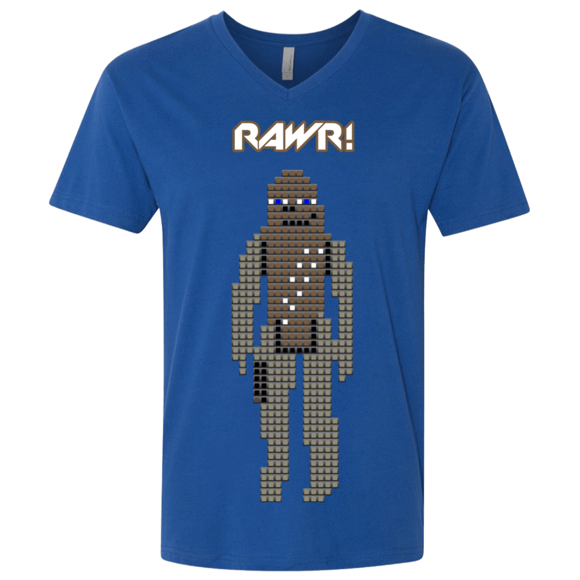 T-Shirts Royal / X-Small Rawr Men's Premium V-Neck