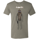 T-Shirts Venetian Grey / S Rawr Men's Triblend T-Shirt