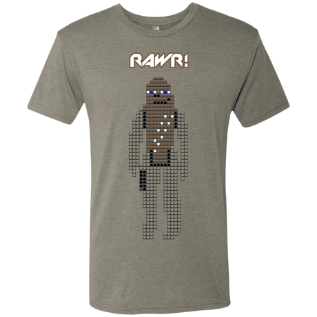 T-Shirts Venetian Grey / S Rawr Men's Triblend T-Shirt