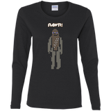 T-Shirts Black / S Rawr Women's Long Sleeve T-Shirt