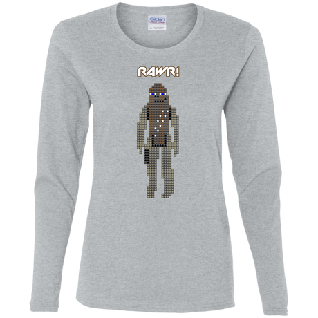T-Shirts Sport Grey / S Rawr Women's Long Sleeve T-Shirt