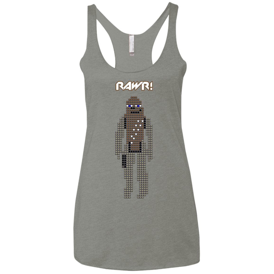 Rawr Women's Triblend Racerback Tank