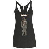 Rawr Women's Triblend Racerback Tank