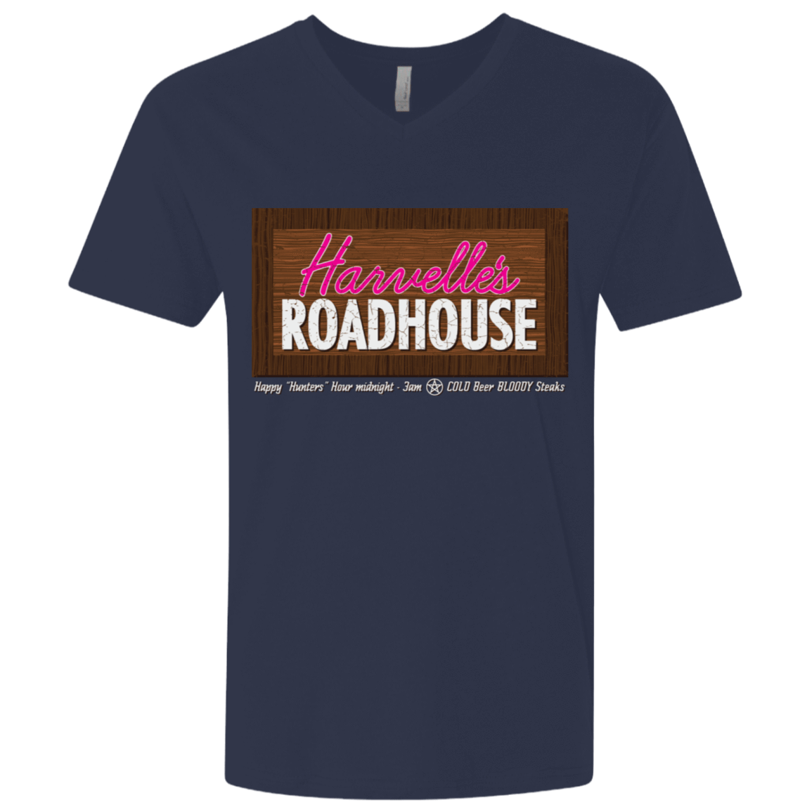 T-Shirts Midnight Navy / X-Small RB Harvelles Men's Premium V-Neck
