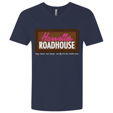 T-Shirts Midnight Navy / X-Small RB Harvelles Men's Premium V-Neck