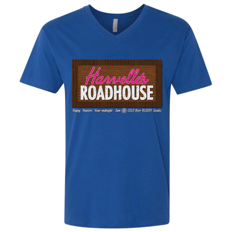 T-Shirts Royal / X-Small RB Harvelles Men's Premium V-Neck