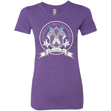 T-Shirts Purple Rush / S RB Shadow Women's Triblend T-Shirt