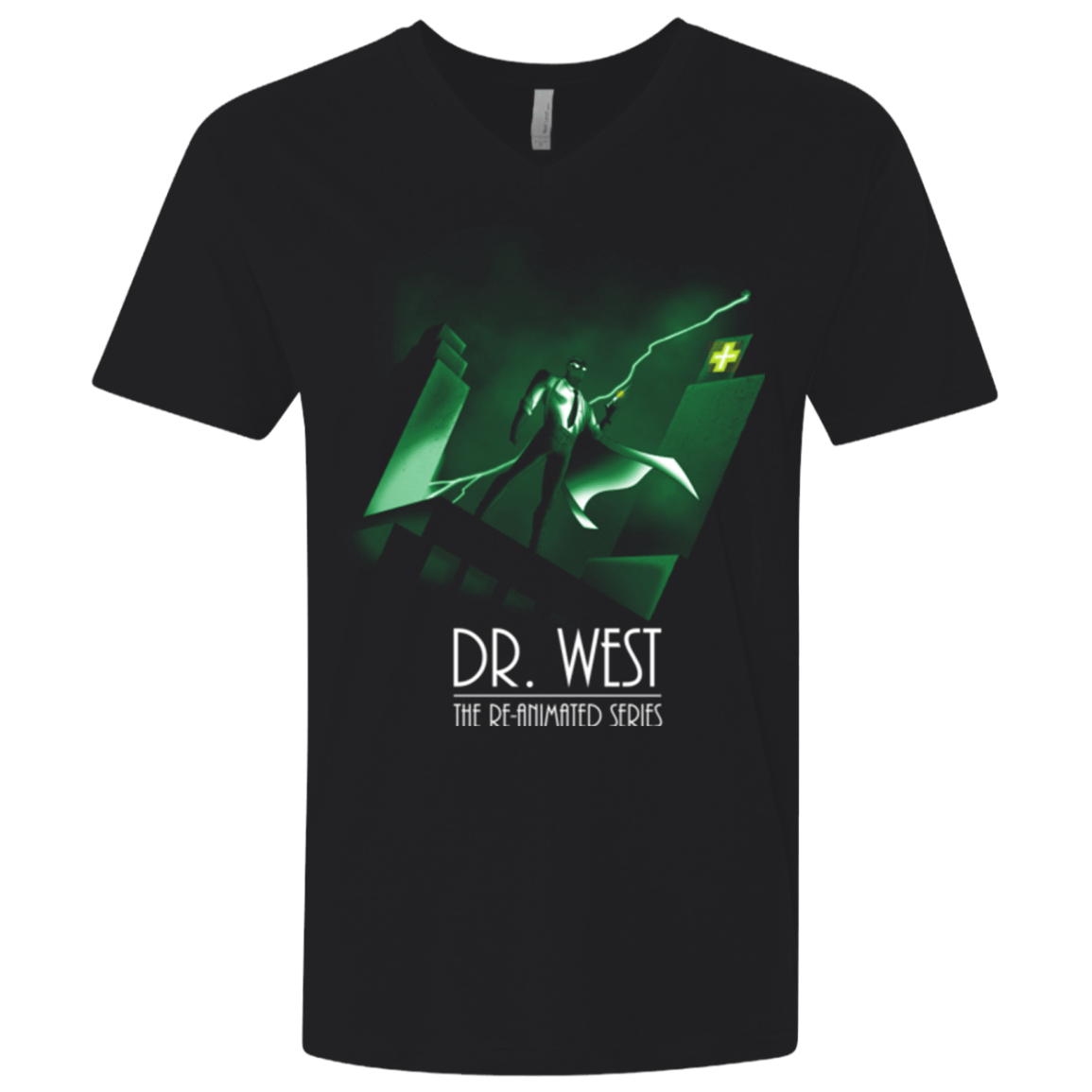 T-Shirts Black / X-Small Re-Animated Series Men's Premium V-Neck