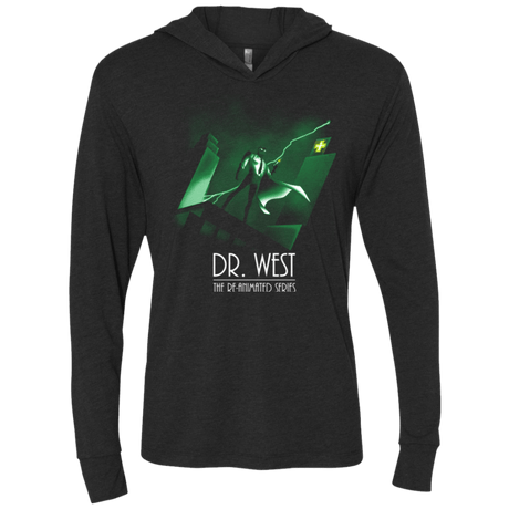 T-Shirts Vintage Black / X-Small Re-Animated Series Triblend Long Sleeve Hoodie Tee